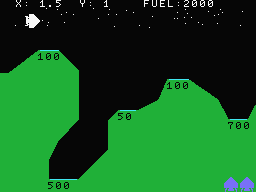 Moon Landing screenshot 5 for MSX